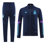 2022-2023 Argentina 3 Stars Navy Football Training Set (Jacket + Pants) Men's