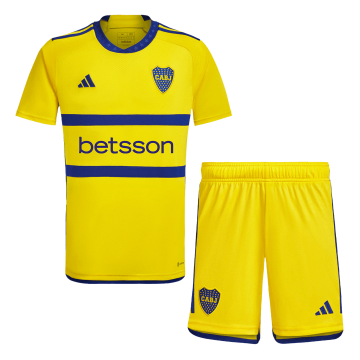 2023-2024 Boca Juniors Away Football Set (Shirt + Short) Children's