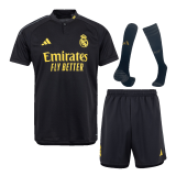 2023-2024 Real Madrid Third Away Football Set (Shirt + Short + Socks) Men's