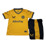 2023-2024 Wolverhampton Wanderers Home Football Set (Shirt + Short) Children's