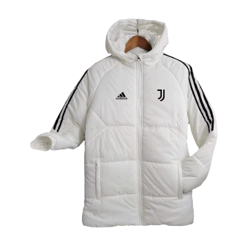 2023-2024 Juventus White Football Winter Jacket Men's