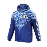 2023 Japan Blue All Weather Windrunner Football Jacket Men's