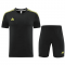 2023-2024 Customize Black&Yellow AD02 Football Training Set (Shirt + Short) Men's