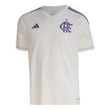 2023-2024 Flamengo Goalkeeper White Football Shirt Men's