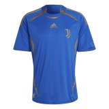 2021-2022 Juventus Blue Teamgeist Football Shirt Men's