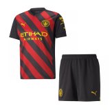 2022-2023 Manchester City Away Children's Football Set (Shirt + Short)