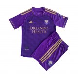 2023-2024 Orlando City Home Football Set (Shirt + Short) Children's