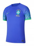Men's 2022 Brazil Football Shirt Away