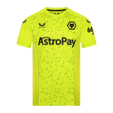 2023-2024 Wolverhampton Wanderers Goalkeeper Green Football Shirt Men's