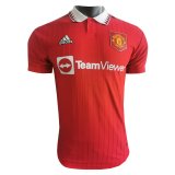 2022-2023 Manchester United Home Football Shirt Men's #Player Version