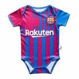 2021-2022 Barcelona Home Football Shirt Baby's