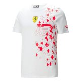 2023 Scuderia Ferrari Charles Leclerc Monaco GP F1 Team T-Shirt Men's