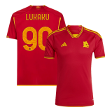 2023-2024 Roma Home Football Shirt Men's #LUKAKU #91
