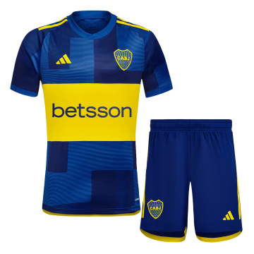 2023-2024 Boca Juniors Home Football Set (Shirt + Short) Men's