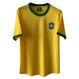 1970 Brazil Retro Home Football Shirt Men's