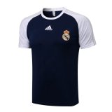 2021-2022 Real Madrid Royal Short Football Training Shirt Men's