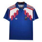 1988-1990 France Home Football Shirt Men's #Retro