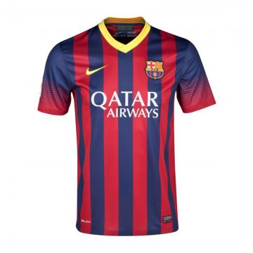 2013-2014 Barcelona Home Football Shirt Men's #Retro