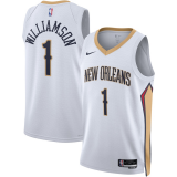 Male New Orleans Pelicans Association Edition Jersey 2022-2023 White Zion Williamson #1