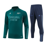 2023-2024 Arsenal Green Football Training Set (Sweatshirt + Pants) Men's