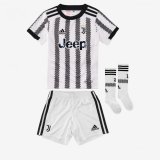 2022-2023 Juventus Home Football Full Kit ( Shirt + Short + Sock ) Children's