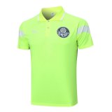 2023-2024 Palmeiras Yellow Football Polo Shirt Men's