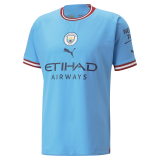 2022-2023 Manchester City Home Football Shirt Men's #Player Version