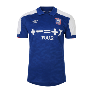2023-2024 Ipswich Town Home Football Shirt Men's