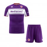 2021-2022 ACF Fiorentina Home Children's Football Shirt (Shirt + Short)
