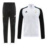 2022-2023 Argentina 3 Stars White Football Training Set (Jacket + Pants) Men's