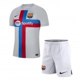 2022-2023 Barcelona Third Football Set (Shirt + Short) Children's