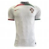 2022 Portugal Pre-Match White Short Football Training Shirt Men's #Match