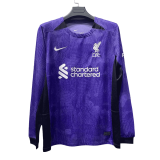 2023-2024 Liverpool Third Away Football Shirt Men's #Long Sleeve