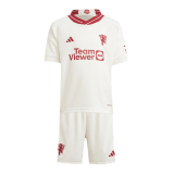 2023-2024 Manchester United Third Away Football Set (Shirt + Short) Children's