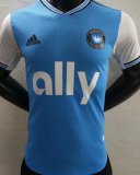 2022 Charlotte Home Blue Football Shirt Men's #Player Version