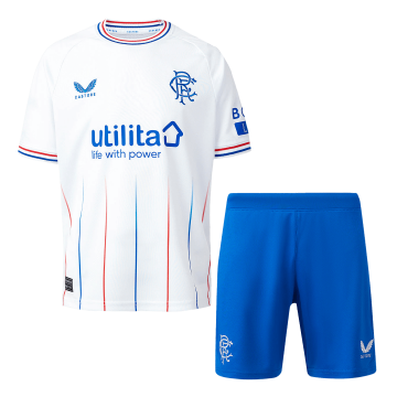 2023-2024 Glasgow Rangers Away Football Set (Shirt + Short) Children's