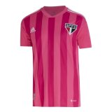 2022-2023 Sao Paulo FC Camisa Outubro Rosa Pink Football Shirt Men's