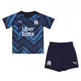 2021-2022 Olympique Marseille Away Children's Football Shirt (Shirt + Short)