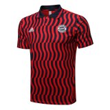 2022-2023 Bayern Munich Red Football Polo Shirt Men's