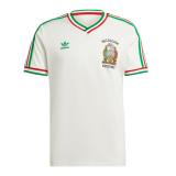1985 Mexico Remake White Football Shirt Men's