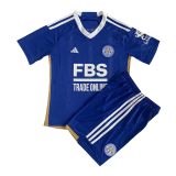 2023-2024 Leicester City Home Football Set (Shirt + Short) Children's