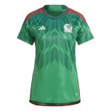 2022 FIFA World Cup Qatar Mexico Home Football Shirt Women's