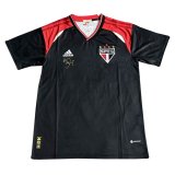 2023-2024 Sao Paulo FC Black Football Shirt Men's #Special Edition