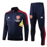 2022-2023 Arsenal Navy Football Training Set (Jacket + Short) Men's