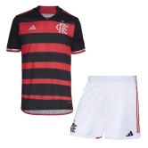 2024-2025 CR Flamengo Home Football Set (Shirt + Short) Men's