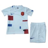 2022-2023 Netherlands Away Football Shirt (Shirt + Short) Children's