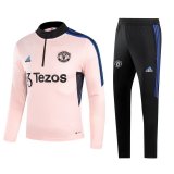 2022-2023 Manchester United Pink Football Training Set Men's