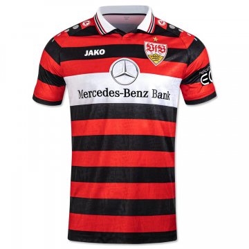 2022-2023 Jako VfB Stuttgart Away Red-Black Football Shirt Men's