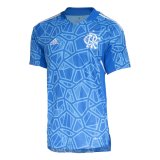 2022-2023 Flamengo Goalkeeper Blue Football Shirt Men's