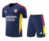 2022-2023 Arsenal Navy Football Training Set (Shirt + Short) Men's